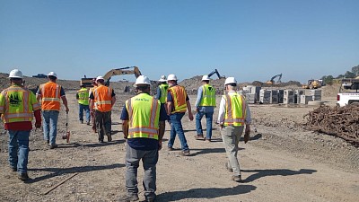 Ground up new construction and trenching