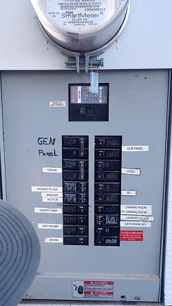 Panel upgrade
