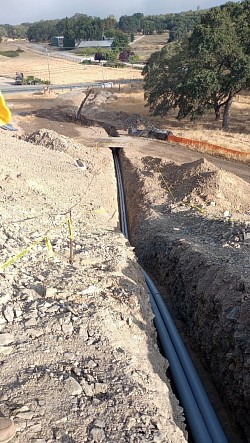 Black oak casino trench