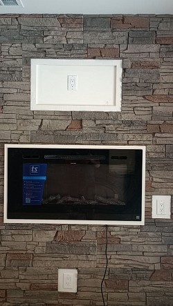 Electric fireplace
